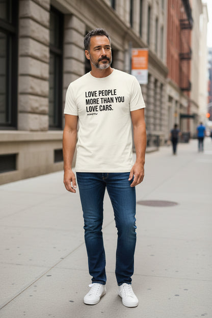 Love People More Than You Love Cars Tee