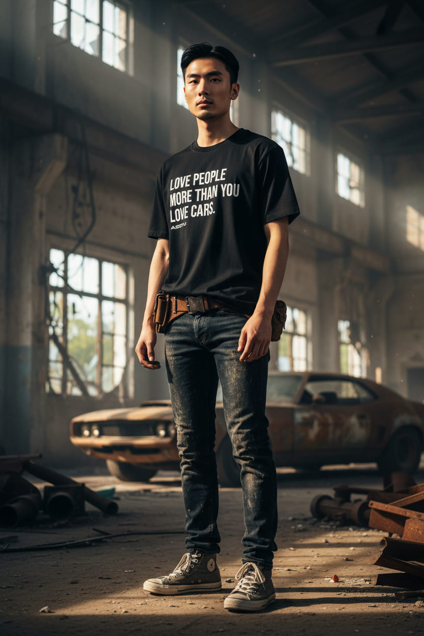 Love People More Than You Love Cars Tee