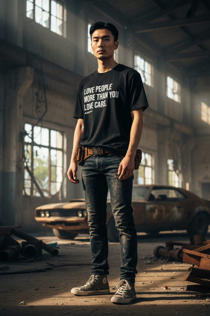 Love People More Than You Love Cars Tee