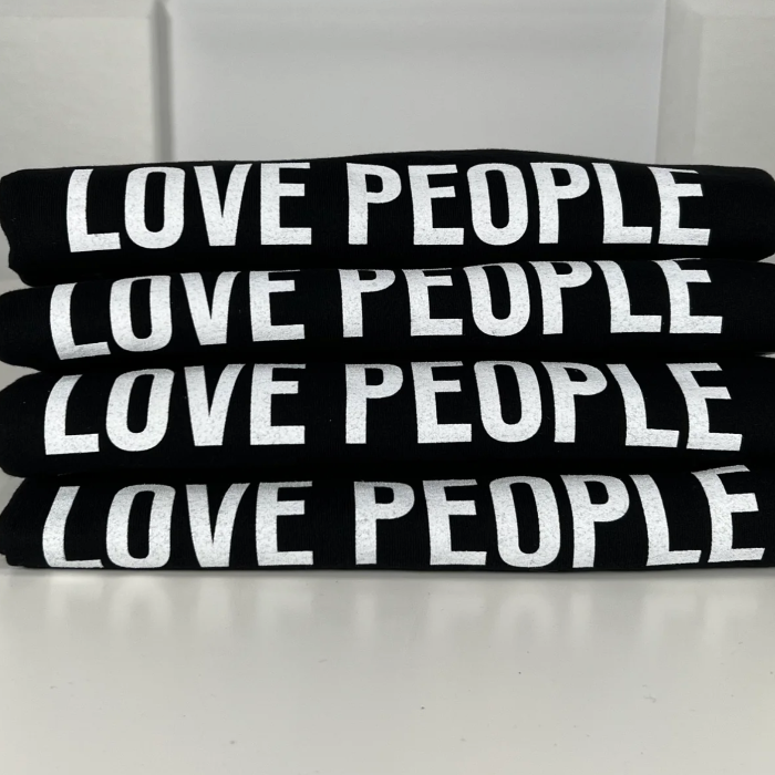 ASOTU CON Black Love People More LONG Sleeve Tee