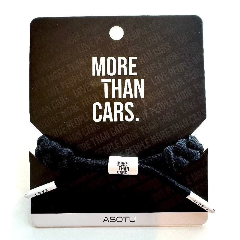 Adjustable Braided Bracelet More Than Cars