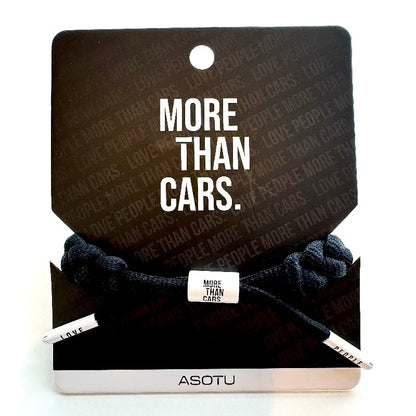 Adjustable Braided Bracelet More Than Cars