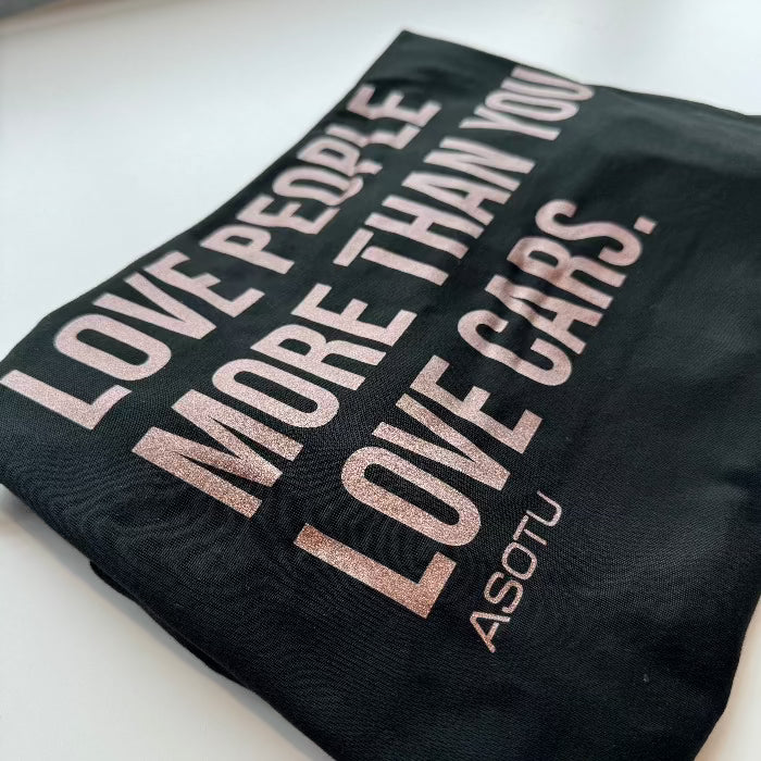 ASOTU CON Black Love People More LONG Sleeve Tee