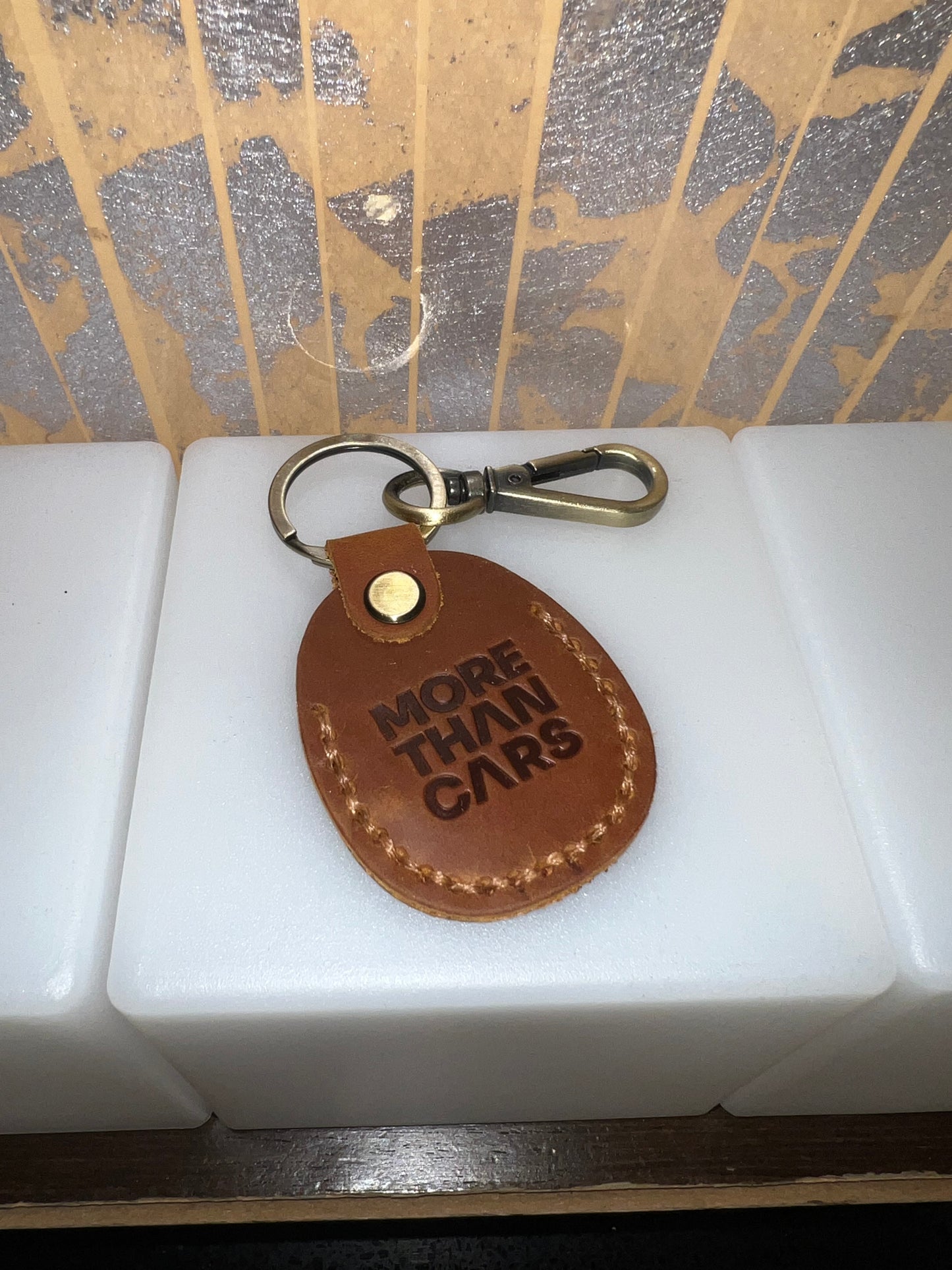 Leather Keychain
