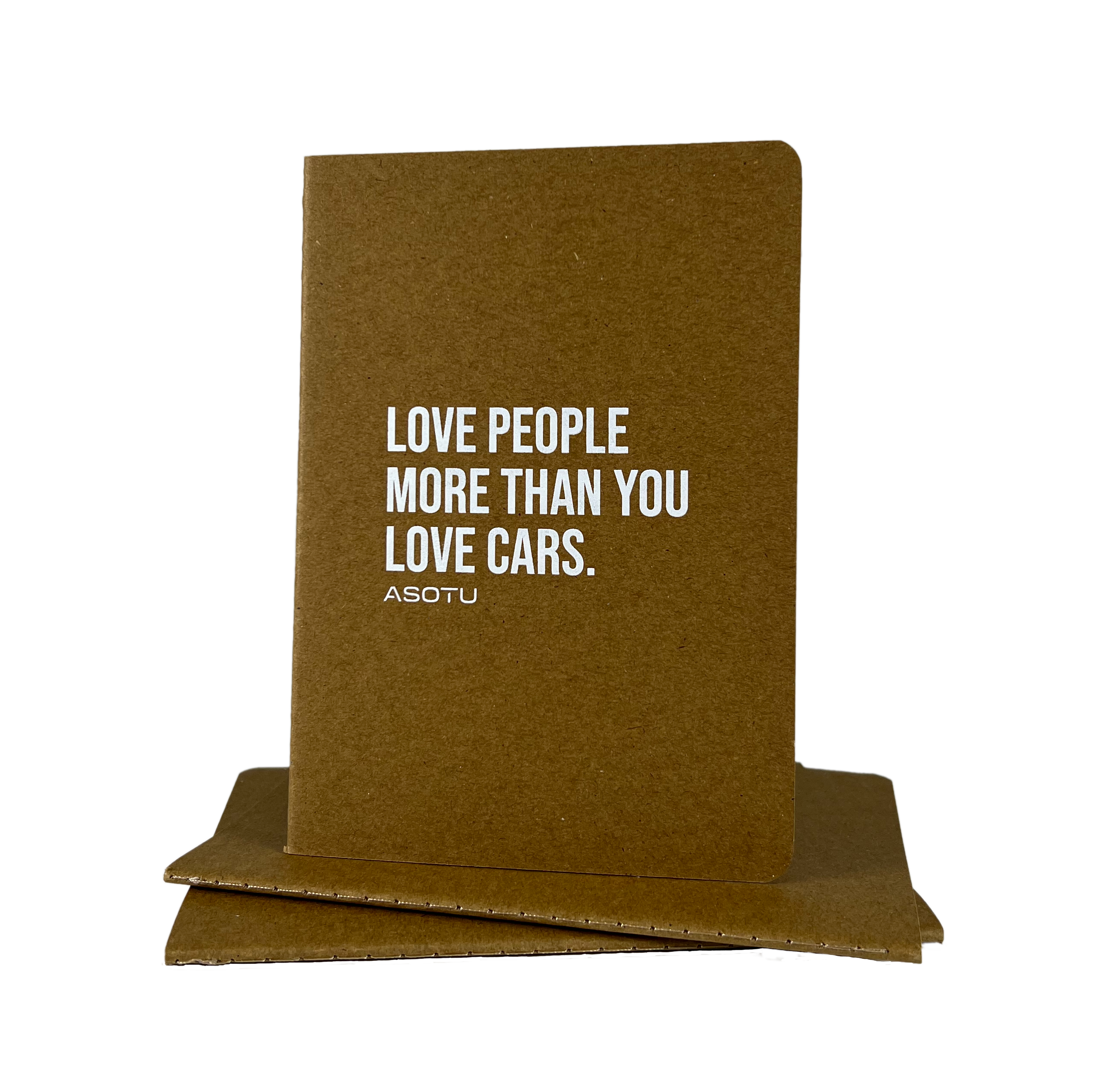 Love People More Than You Love Cars Notebook