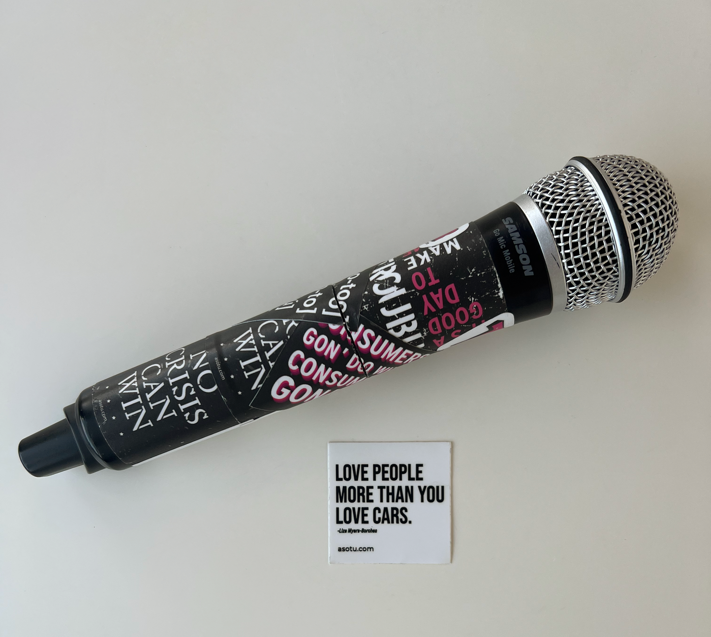 Love People More Than You Love Cars - Sticker White