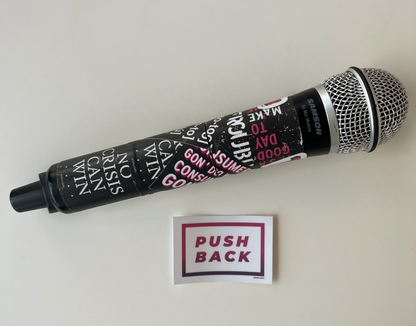 Push Back Sticker