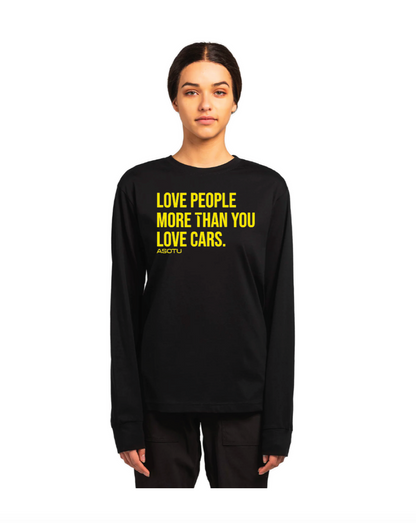 2026 Black Love People More LONG Sleeve Tee